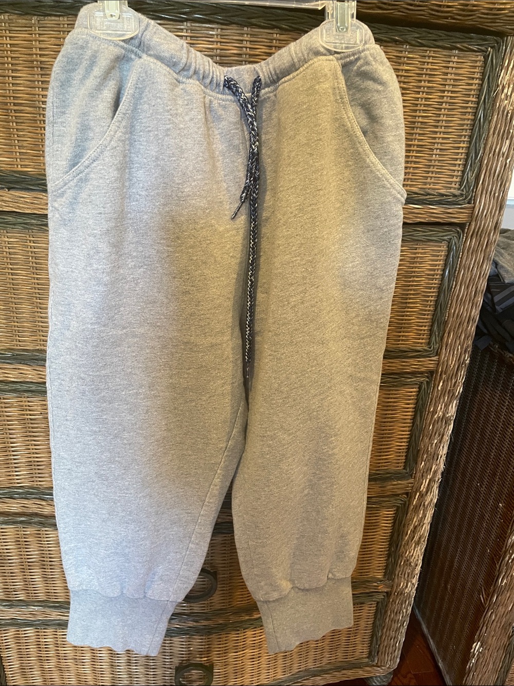 Free People Heather Gray Jogger Sweatpants with Drawstring